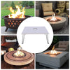 30''X30'' Fire Pit Heat Deflector Fire Pit Cover Stainless Steel Heat Deflector