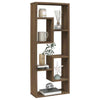 Wall Shelf Brown Oak 36x16x90 cm Engineered Wood