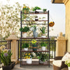 Multifunctional Kitchen Shelves Bookshelf Plant Stand Workstation Free Standing