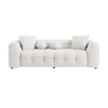 Cream Boucle 3 Seater Cloud Sofa - Alessia ALS001