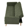 Sofa Bed Recliner 3 Seater Fabric Folding Convertible Click Clack Couch Sofabed
