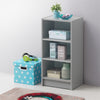 Narrow Small Bookcase Storage Shelf Unit Wood Bookshelf Display 6 Colours