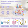 Baby Gyms & Playmats Tummy Time Mat with 5 Detachable Hanging Toys