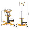 Professional Hydraulic Transmission Jack 1100 lbs/ 0.5 Ton 2 Stage for Car Lift