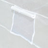 6x3x2m Greenhouse Replacement Cover ONLY for Tunnel Walk-in Greenhouse White