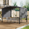 3.6m x 2.8m Outdoor Garden Gazebo Sun Shade Shelter Patio Pergolas Awning Canopy