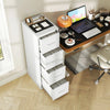4Drawers Filing Cabinet Lockable Office File Storage Organizer A4 Letter Size