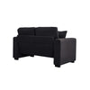 Luxury 2, 3 Seater Linen Fabric Couch Sofa Armchair with 2 Pillows Living Room