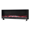 58inch Home Electric Fireplace Wall Mounted/Built-in LED Fire 12 Colour Flame UK