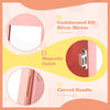 Children Jewelry Organizer Kids Jewelry Cabinet with Full-Length Mirror-Pink