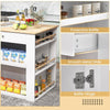 Modern Kitchen Island Wooden Floor Sideboard Buffet Server Cabinet w/ Drawer