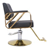 Classic Adjustable Hydraulic Barber Chair Hairdressing Salon 360° Swivel Chair