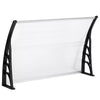 Door Canopy Awning Shelter Outdoor Porch Patio Front Back Window Roof Rain Cover