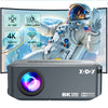 UHD Projector Smart 5G WiFi 4K Android Bluetooth Beamer AV Home Theater Movie UK