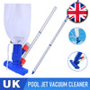 Swimming Pool Jet Vacuum Cleaner Hoover Hot Tub SPA Pond Water Cleaning W/ Pole