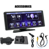 10.36" Touch Screen Portable Car Radio Wireless Apple CarPlay Android Auto BT FM