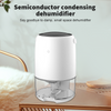 Portable Electric Dehumidifier 1100ml Tank for Home Condensation Moisture Damp