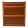 3 Drawer 5 Tiers Shoe Cabinet Footwear Rack with Flip Doors for Hallway Entryway