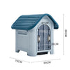 Large Dog Kennel Pet House Weatherproof Indoor Outdoor Animal Shelter with Door
