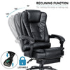 Massage Office Chair Gaming Computer Desk Swivel Recliner Chair Leather Footrest