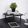 L-Shaped Corner Work Desk Gaming Office w/ Steel Frame CPU Rack Keyboard Tray Sp