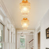 Modern Lamp LED Crystal Ceiling Light Pendant Chandelier Living Room Dining Room