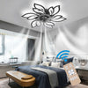 Stylish Ceiling Fan Light Dimmable LED Fan Lamp Bedroom Living Room APP Control