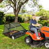 Tow-Behind Lawn Sweeper w/ 0.74 M3 Large-Capacity Hopper Bag