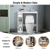 Over The Toilet Storage Cabinet Multifunctional Storage Rack w/Adjustable Shelve