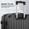 12/20/24/28 Inch ABS Hard Shell Suitcase Set Trolley Hand Cabin Luggage Efbqbwzw