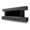 H Mantelpiece Wall Mounted Electric Fireplace HD Flames LED Fire Surrounds Suite