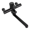 New 360° Wall-mounted Kitchen Tap Stainless Steel Bathroom Faucet with Spray Gun