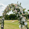 Heavy Duty Wedding Arch Stand w/ Base Garden Arbor Trellis Support Archway Path