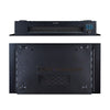 2025 TRUFLAME™ 7COLOUR LED BLACK 72CM WIDE GLASS FLAT ELECTRIC WALL MOUNTED FIRE