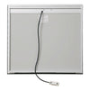 LED Bathroom Mirror Cabinet W Shaver Socket Illuminated Bluetooth Aluminum Frame