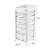 Rolling Cosmetic Case Makeup Trolley Brush Storage 3/4/5/6 Drawers Organiser Box