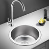 Single/Double Bowl Kitchen Sink Stainless Steel Undermount Drainer Waste Kit NEW