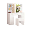 Dressing Table with LED Lights Mirror Vanity Set Makeup Storage Drawer Desk UK