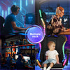 OYAJIA Gaming Office Chair Gaming Racing 12 RGB LED Computer Work Seat