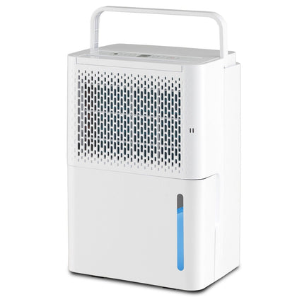 12L/D Portable Home Dehumidifier Quiet Electric Dehumidifier with 24H Timer