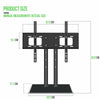 TV Stand Bracket Desk Top Monitor Table Mount VESA Universal For 22-70 Inch UK