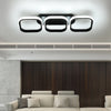 Modern Chandelier LED Lamp Black Frame Ceiling Light Living Room Pendant Lights