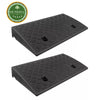 2Pc Portable Kerb Access Ramps Threshold Ramp Cars Caravans Wheelchair Mobility