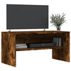 Bulliing TV Cabinet Smoked Oak 80x40x40 Engineered Wood,Television Stand A4E1