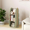 360° Display Corner Book Shelf Kids Rotating Bookshelf-Green