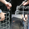 Gabion Stone Landscape Welded Cage Garden Fence Wire Gabions Basket -100x80x30cm