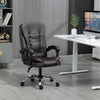 Executive Office Chair Swivel Recliner Padded Armrest Swivel Gas Lift Desk Chair