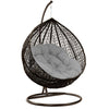 Hanging Egg Chair Rattan Outdoor Indoor Patio Garden Swing Chairs With Cushion