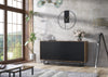 160cm Loft Retro Industrial Sideboard I Vintage Oak TV Unit Cabinet Cupboard