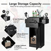 Beauty Salon Storage Cabinet Locking Barber Styling Equipment Station